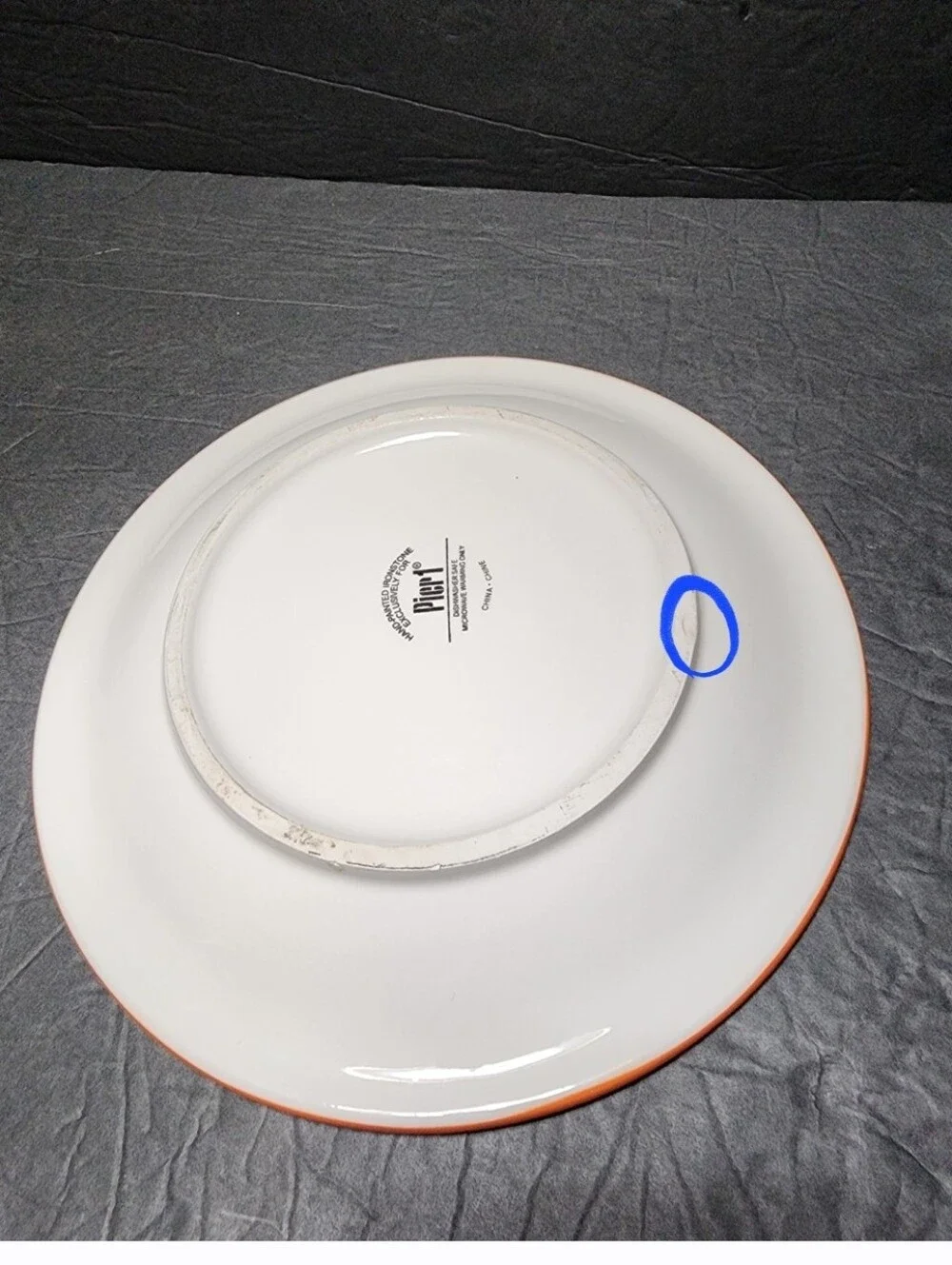 Set of 4 PIER 1 *Star Flower* Colorful Salad/Dessert Plates